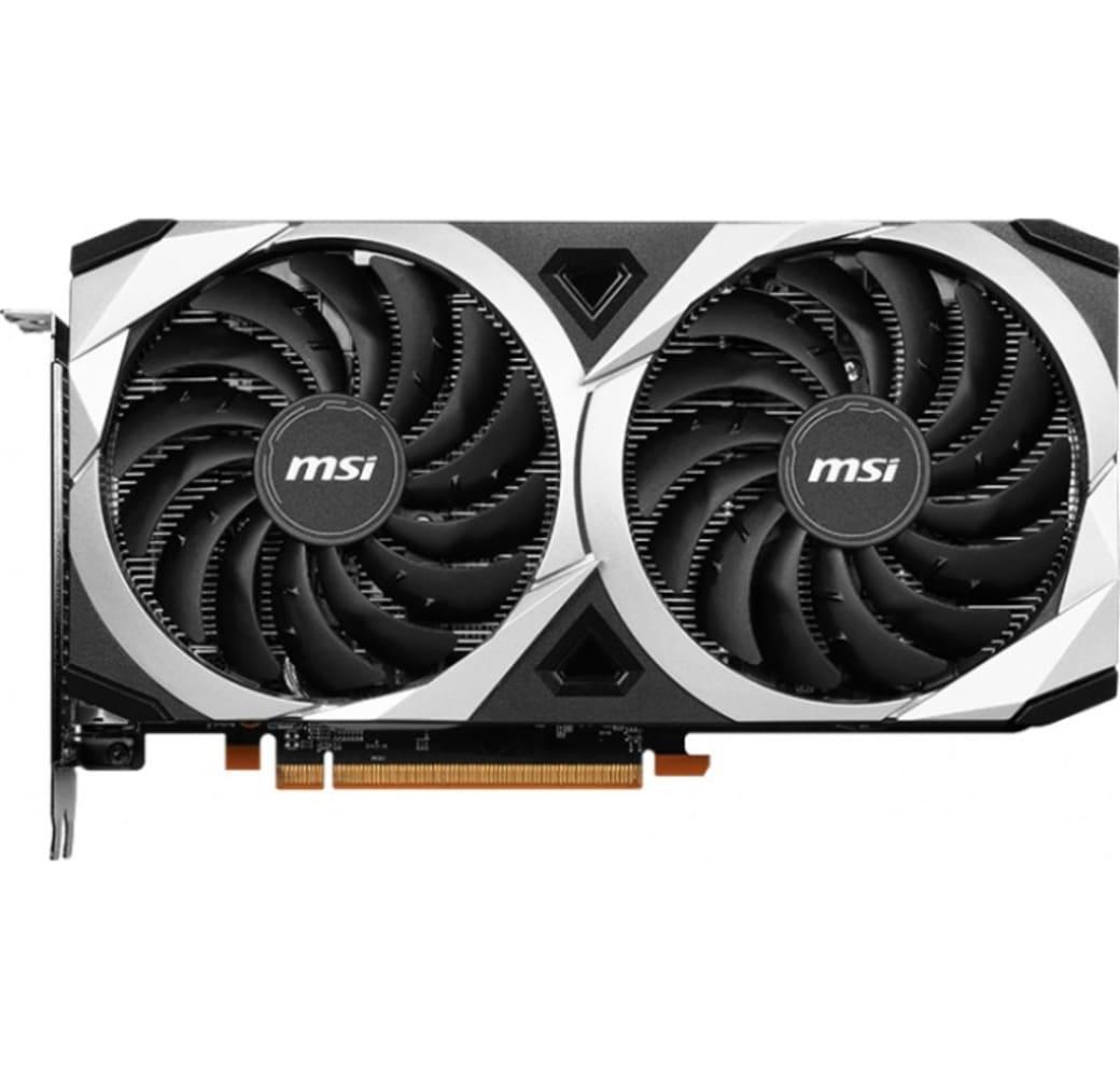 Black MSI Mech 2X Radeon RX 6600 Graphics Card.2