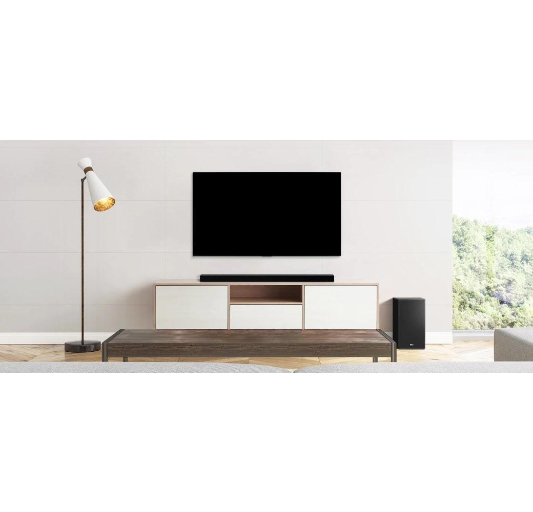 Black LG DSP9YA Soundbar + Subwofer.5