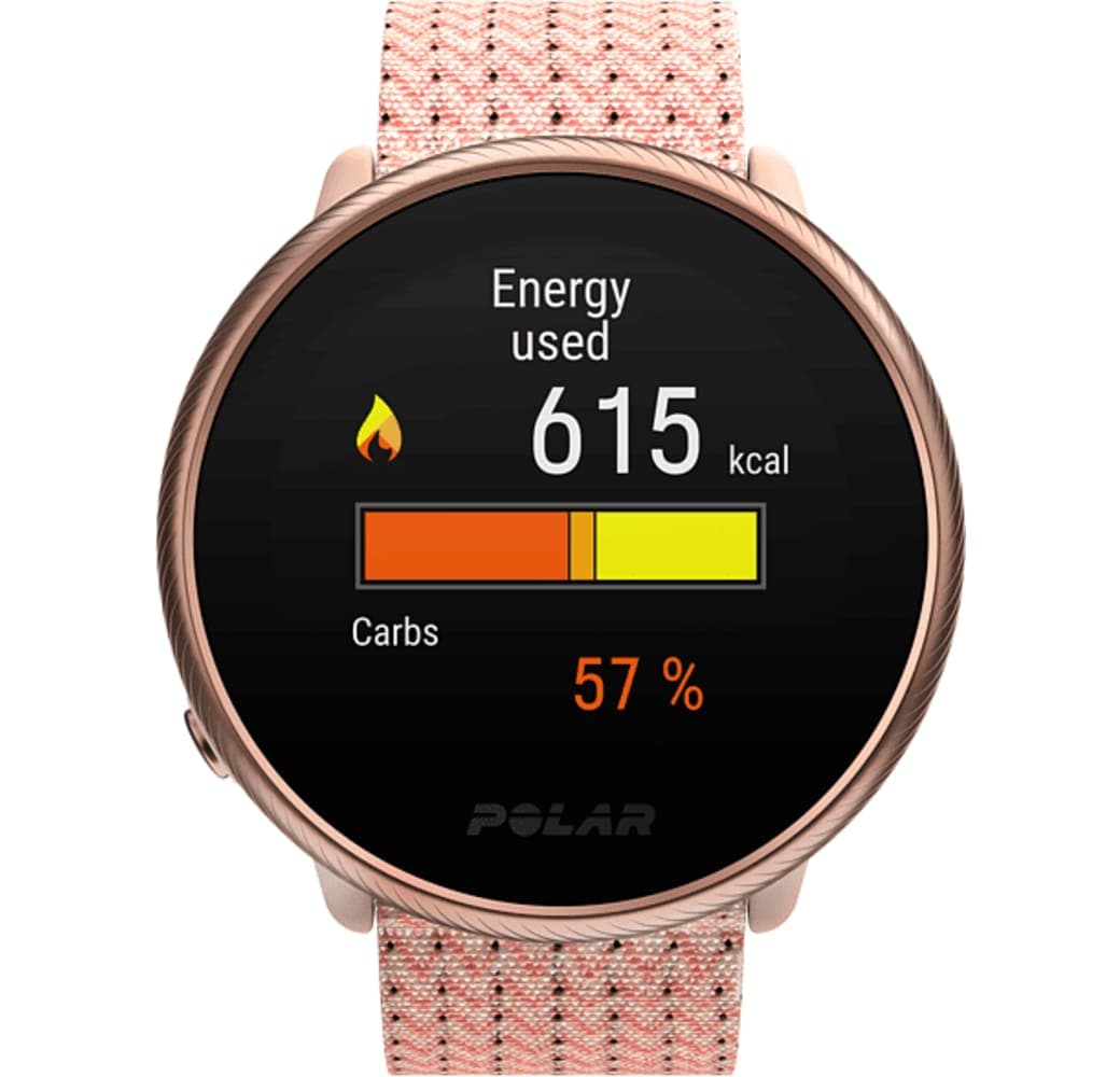 Rose/Pink Polar Ignite 2 (S) Smartwatch, faserverstärktes Polymer, 43 mm.4