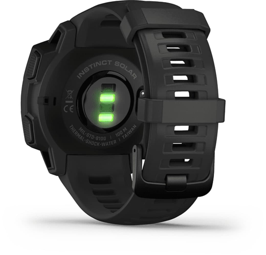 Negro Garmin Instinct Tactical Edition Solar Edition Smartwatch, Fiber-reinforced polymer, 45mm.3