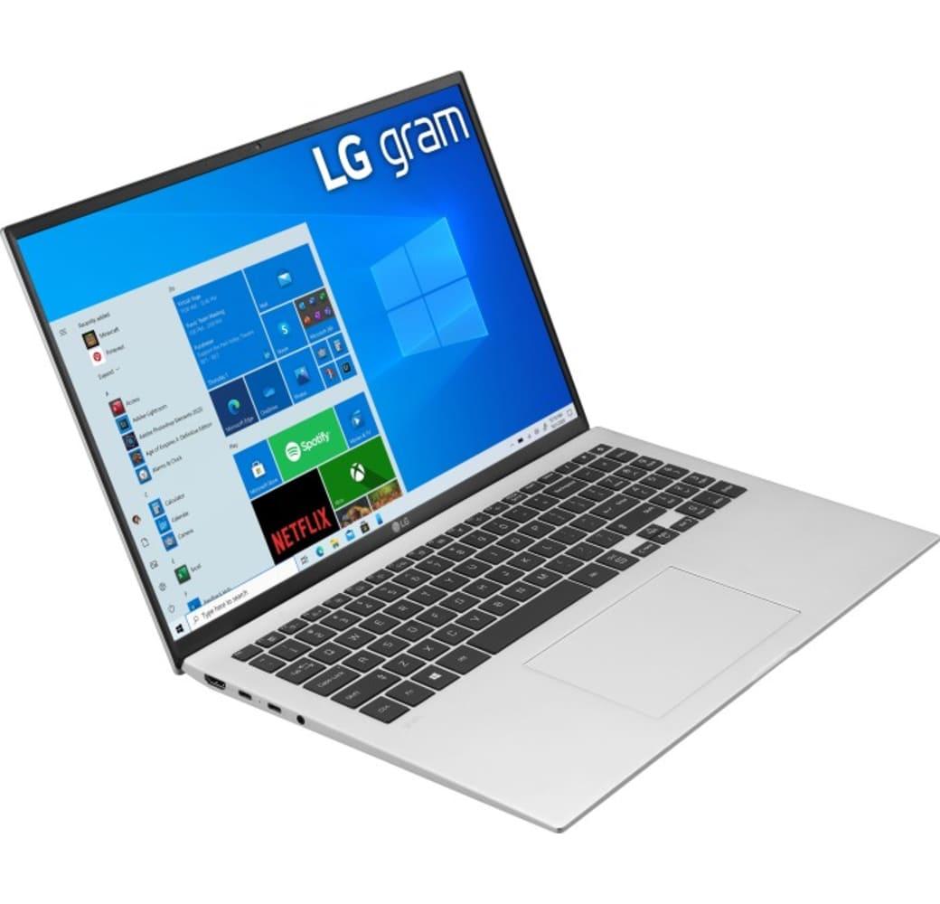 Silver LG gram 16 Laptop - Intel® Core™ i7-1165G7 - 16GB Memory 512GB SSD - Iris® Xe Graphics.2