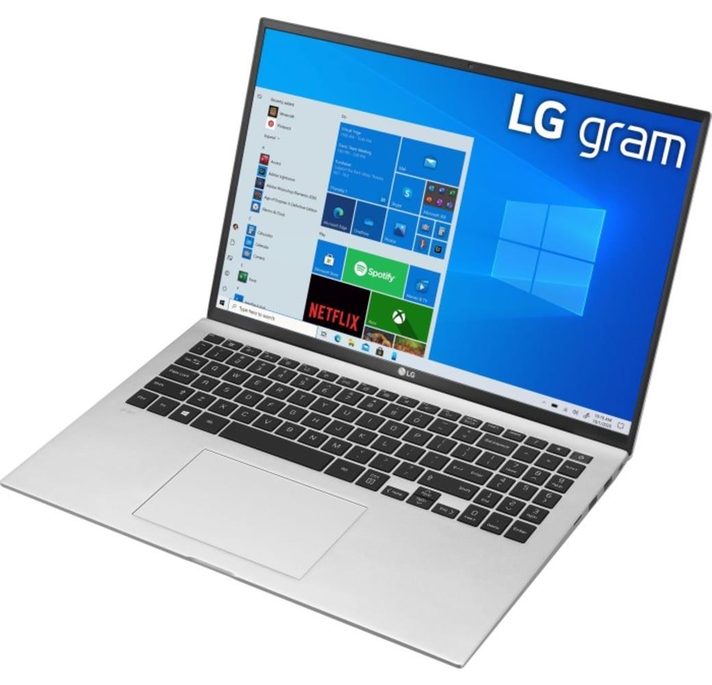 Silver LG gram 16 Laptop - Intel® Core™ i7-1165G7 - 16GB Memory 512GB SSD - Iris® Xe Graphics.3
