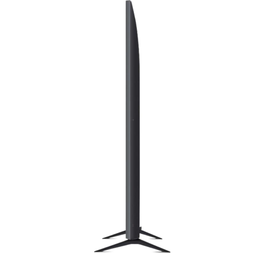 Black LG TV 43" 43UQ80009LB UHD 4K.2