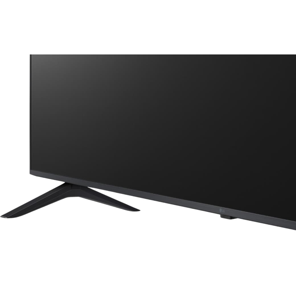 Black LG TV 50" 50UQ80009LB UHD 4K.3
