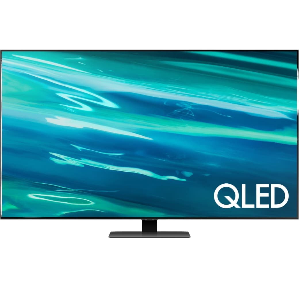 Black Samsung TV 65" GQ65Q80AATXZG QLED 4K.1