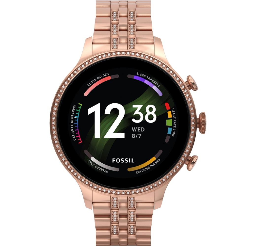 Roségold Fossil Gen 6 Smartwatch, Edelstahlgehäuse, 42 mm.1