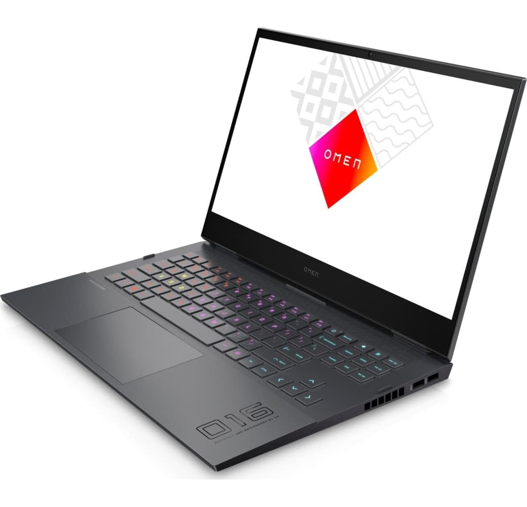 Silber HP Omen 16-c0085ng - Gaming Notebook - AMD Ryzen™ 7 5800H - 16GB - 512GB SSD - NVIDIA® GeForce® RTX 3070.3
