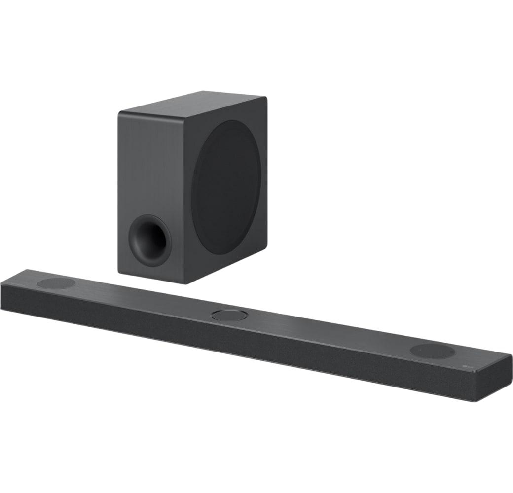 Black LG DS90QY Soundbar + Subwofer.1