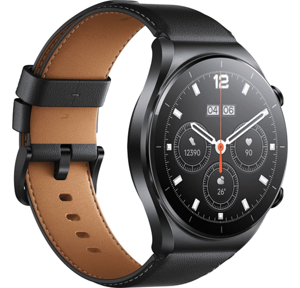 Black Xiaomi S1 Smartwatch, Stainless Steel Case, 46mm.4