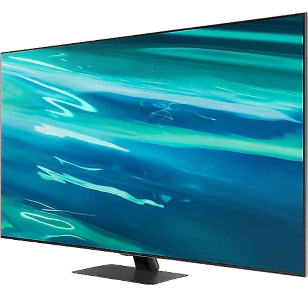 Black Samsung TV 65" GQ65Q80AATXZG QLED 4K.2