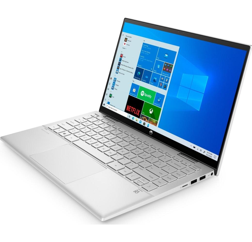Natürliches Silber HP Pavilion x360 14-dy0055ng Notebook - Intel® Core™ i5-1135G7 - 8GB - 256GB SSD - Intel® Iris® Xe Graphics.3