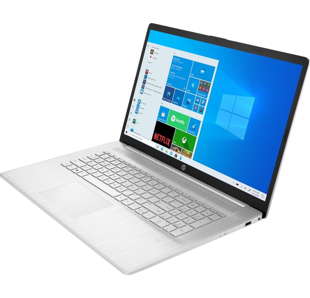 Natural Silver HP 17-cp0077ng Laptop - AMD Ryzen™ 7 5700U - 16GB - 512GB SSD - AMD Radeon™ Graphics.3