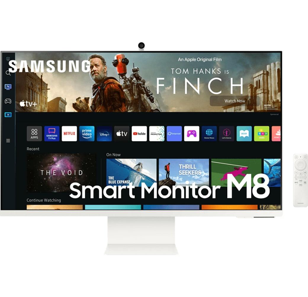 White Samsung - 32" Smart Monitor M8 (SOLD) LS32BM801UUXEN.1