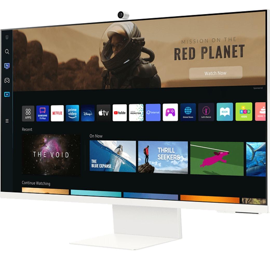 White Samsung - 32" Smart Monitor M8 (SOLD) LS32BM801UUXEN.2