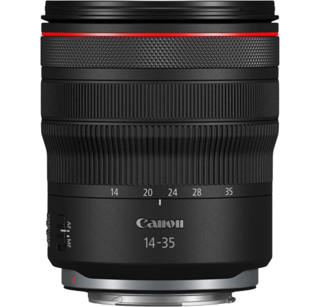 Schwarz Canon RF 14-35mm f/4.0 L IS USM Objektiv.3