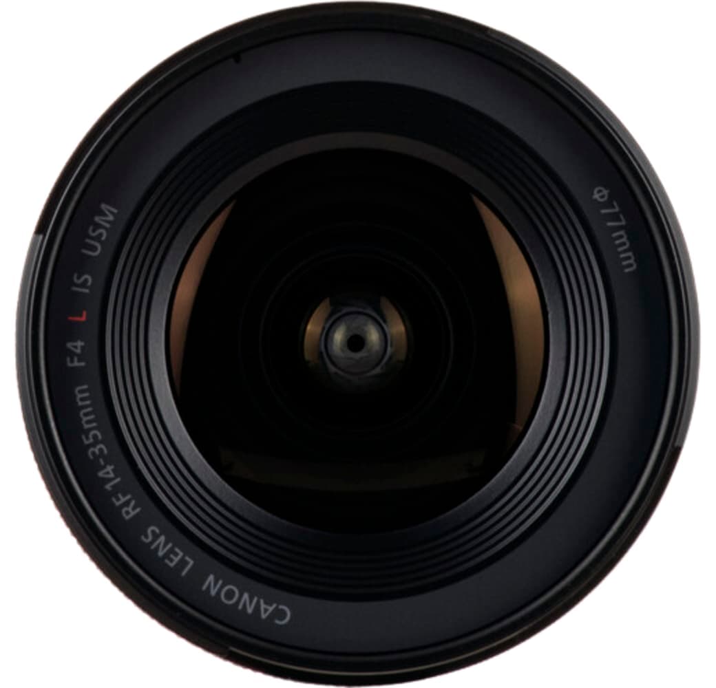 Schwarz Canon RF 14-35mm f/4.0 L IS USM Objektiv.4