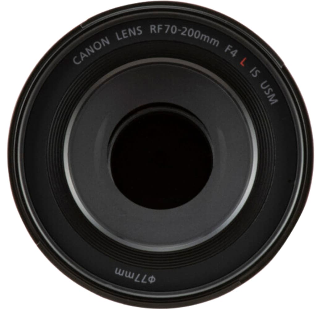 White Canon RF 70-200mm f/4.0 L IS USM Lens.5