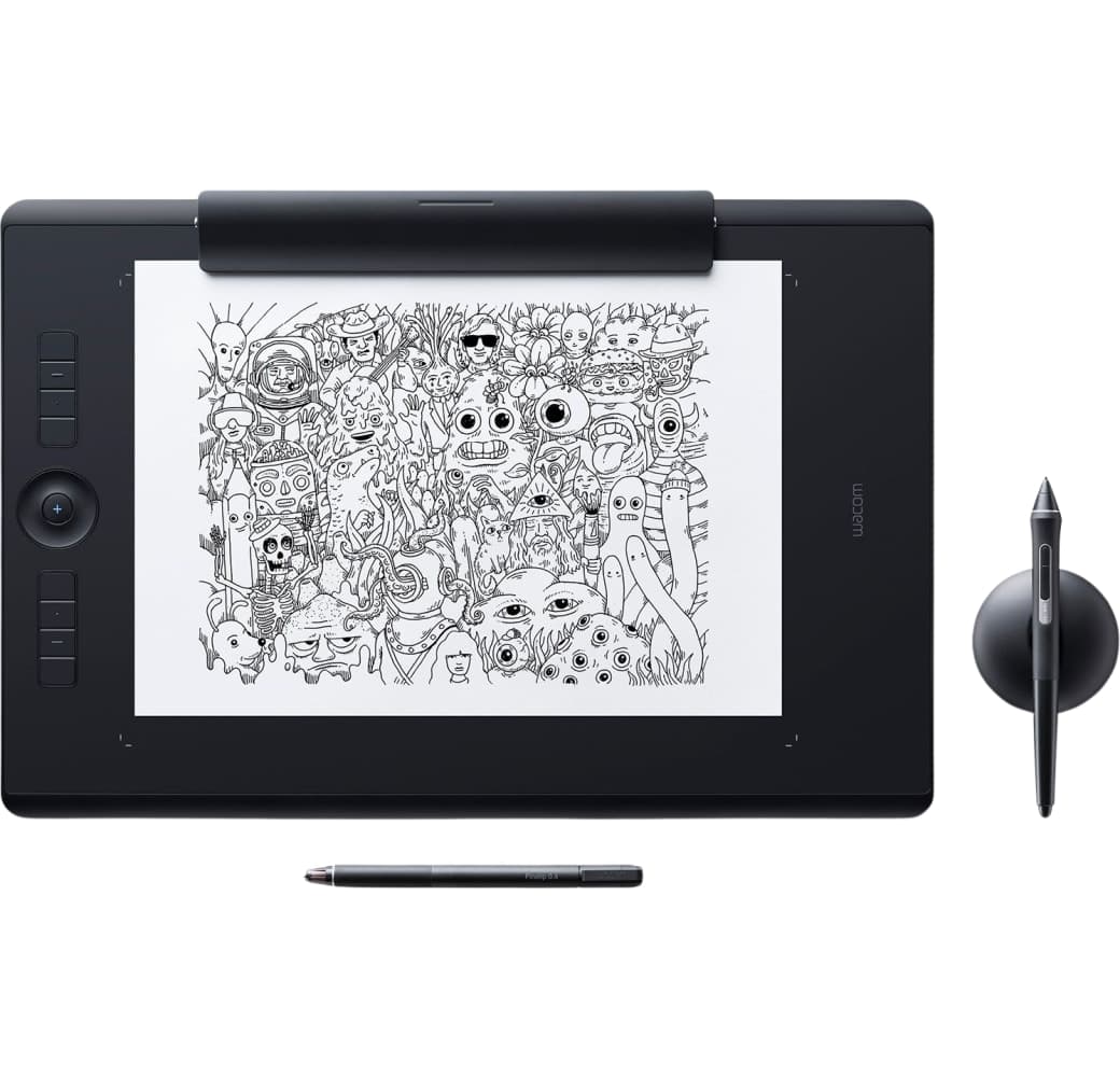 Schwarz Wacom Tablet, Intuos Pro Paper L - - -.1