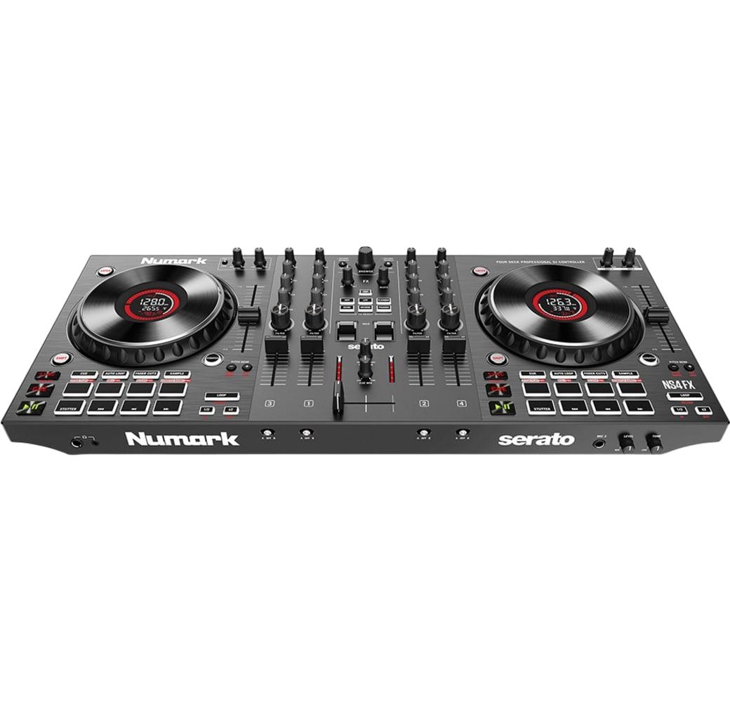 Negro Numark NS4 FX 4-Deck-DJ-Controller.1