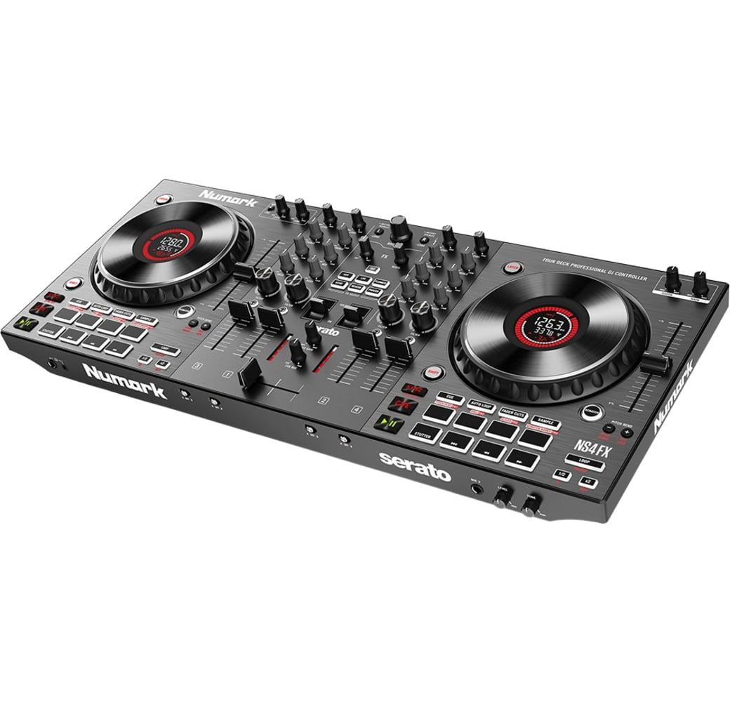 Negro Numark NS4 FX 4-Deck-DJ-Controller.3