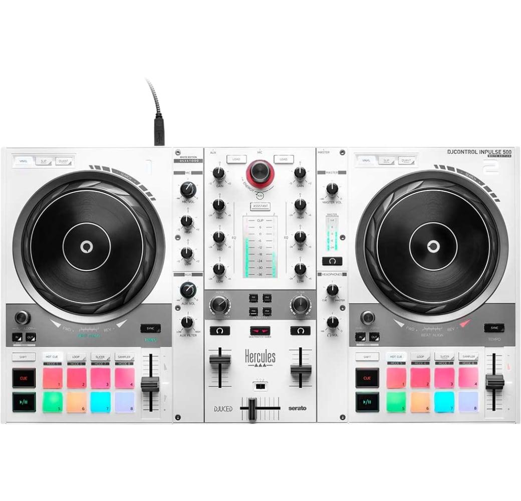 White Hercules Inpulse 500 DJ Controller.1