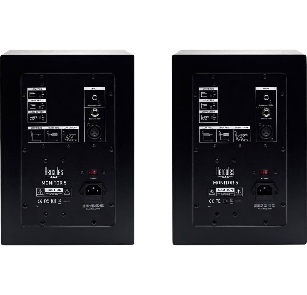 Zwart Hercules DJ Monitor 5 Active Monitor.3