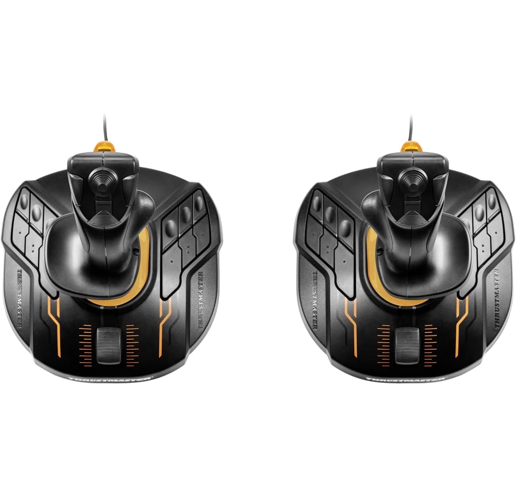 Schwarz/orange Thrustmaster T.16000M FCS Space Sim Duo Joystick.2