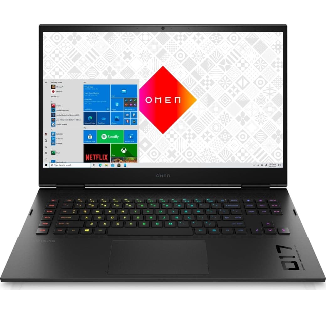Black HP Omen 17-ck0079ng - Gaming Laptop - Intel® Core™ i7-11800H - 32GB - 1TB SSD - NVIDIA® GeForce® RTX 3070.1