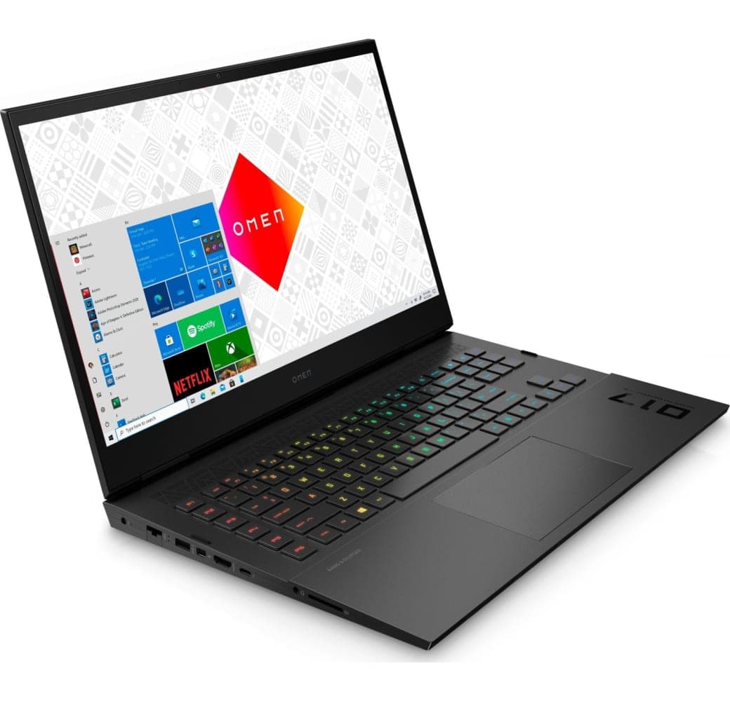 Black HP Omen 17-ck0079ng - Gaming Laptop - Intel® Core™ i7-11800H - 32GB - 1TB SSD - NVIDIA® GeForce® RTX 3070.2