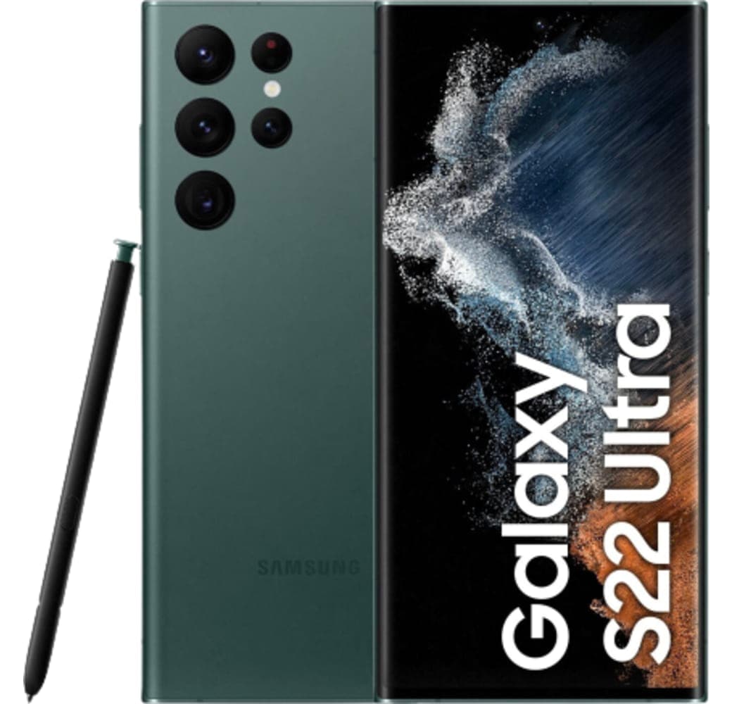 Green Samsung Galaxy S22 Ultra Smartphone - 128GB - Dual SIM.1