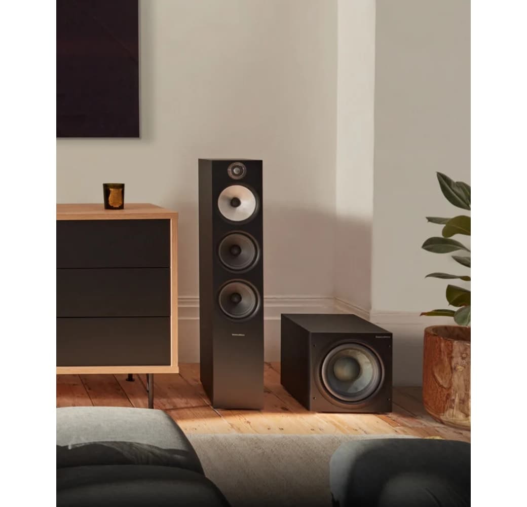 Negro Bowers & Wilkins ASW610 Subwoofer.3