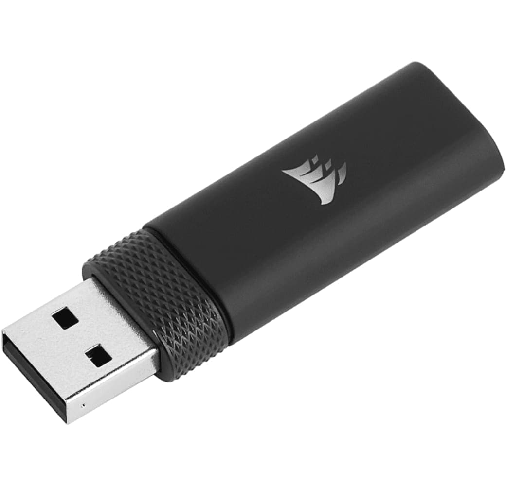 Koolstof Corsair HS80 RGB over-ear gaming-hoofdtelefoon.4