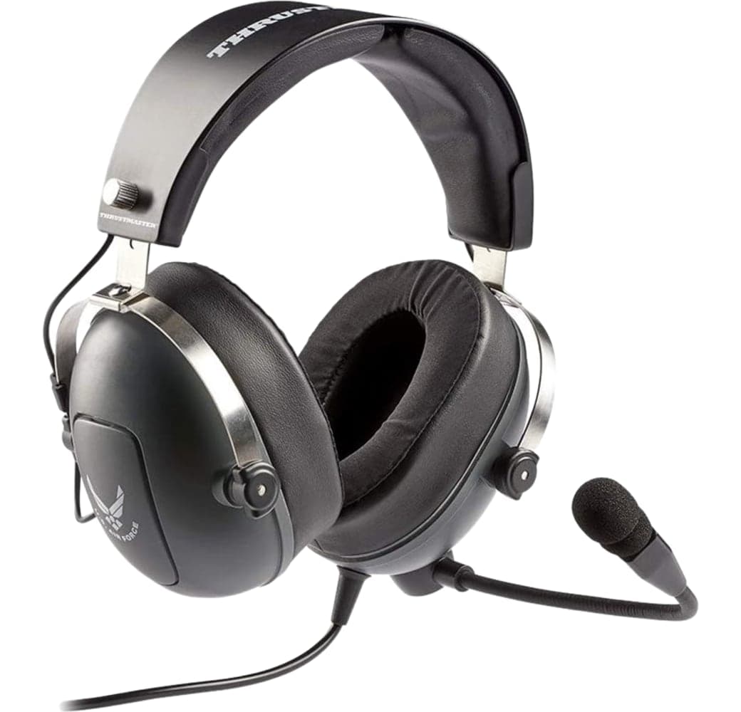 Black Thrustmaster T.Flight US Airforce Edition Over-ear Gaming Headphones.2