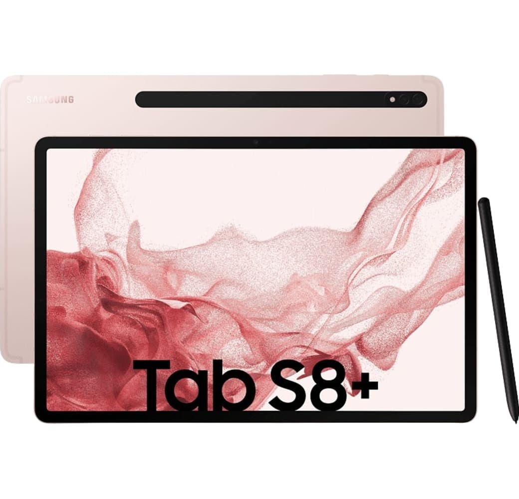 Pink Gold Samsung Tablet, Galaxy Tab S8+ (2022) - WiFi - Android - 128GB.1