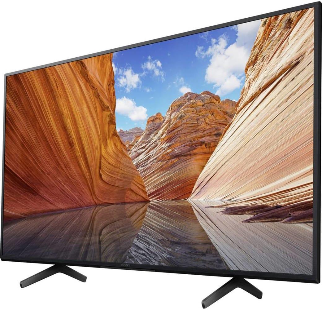 Black Sony TV 50" KD50X80J BRAVIA XR LED 4K UHD.2