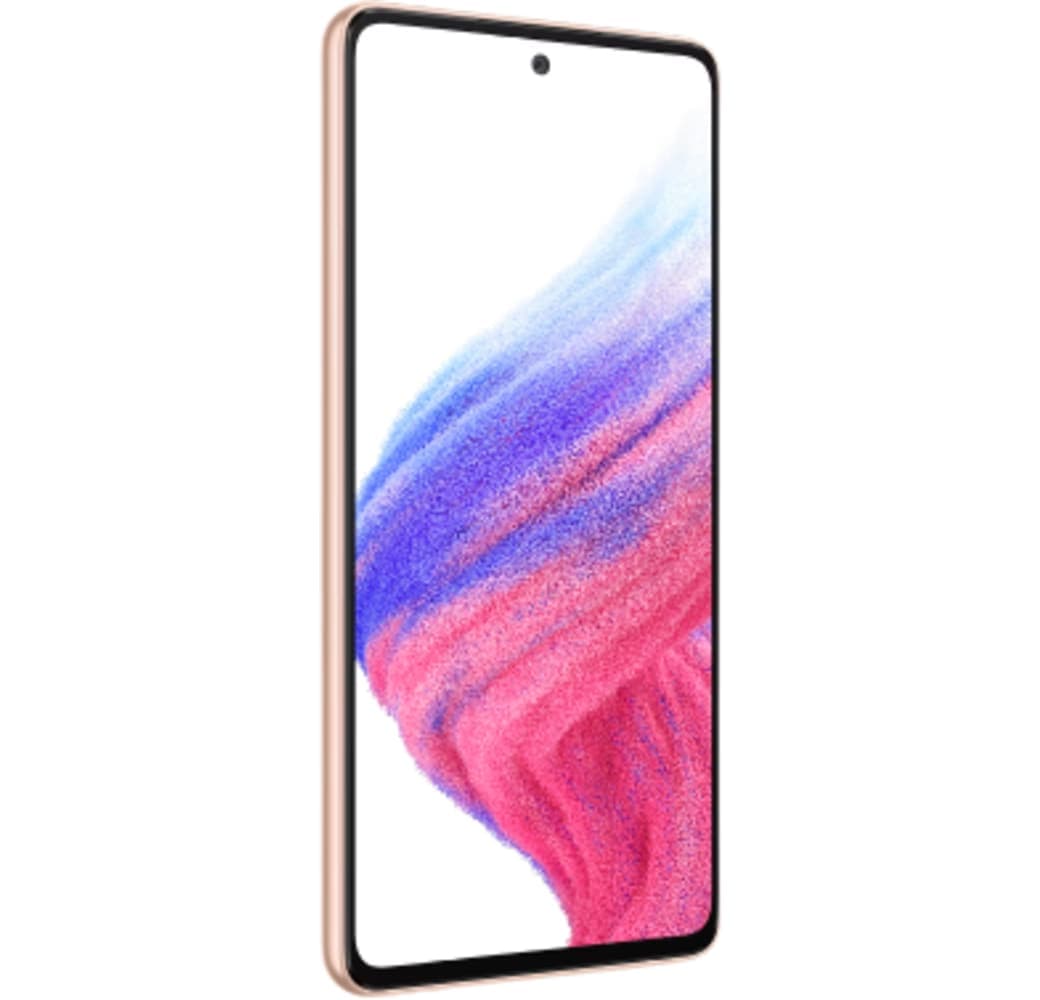 Peach Samsung Galaxy A53 Smartphone - 6GB - 128GB.2