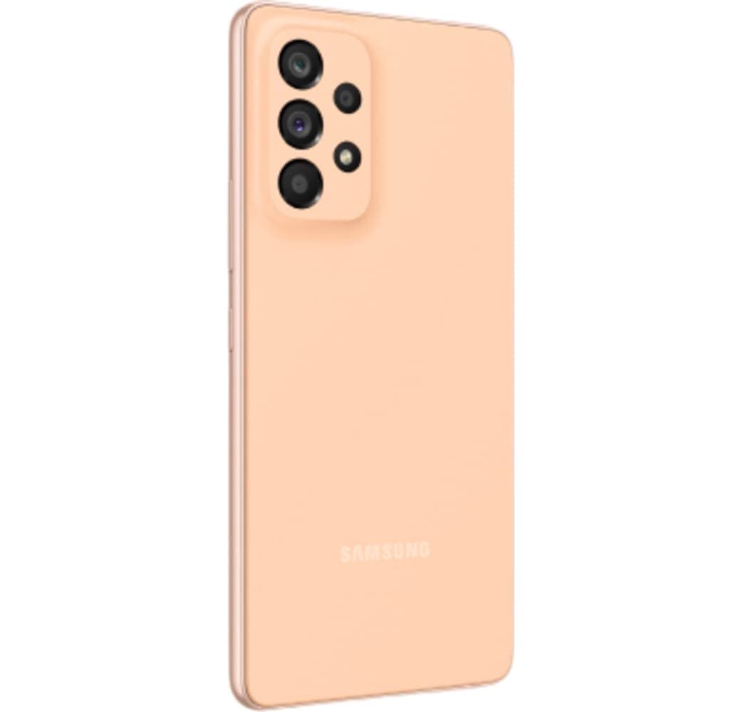 Peach Samsung Galaxy A53 Smartphone - 6GB - 128GB.3