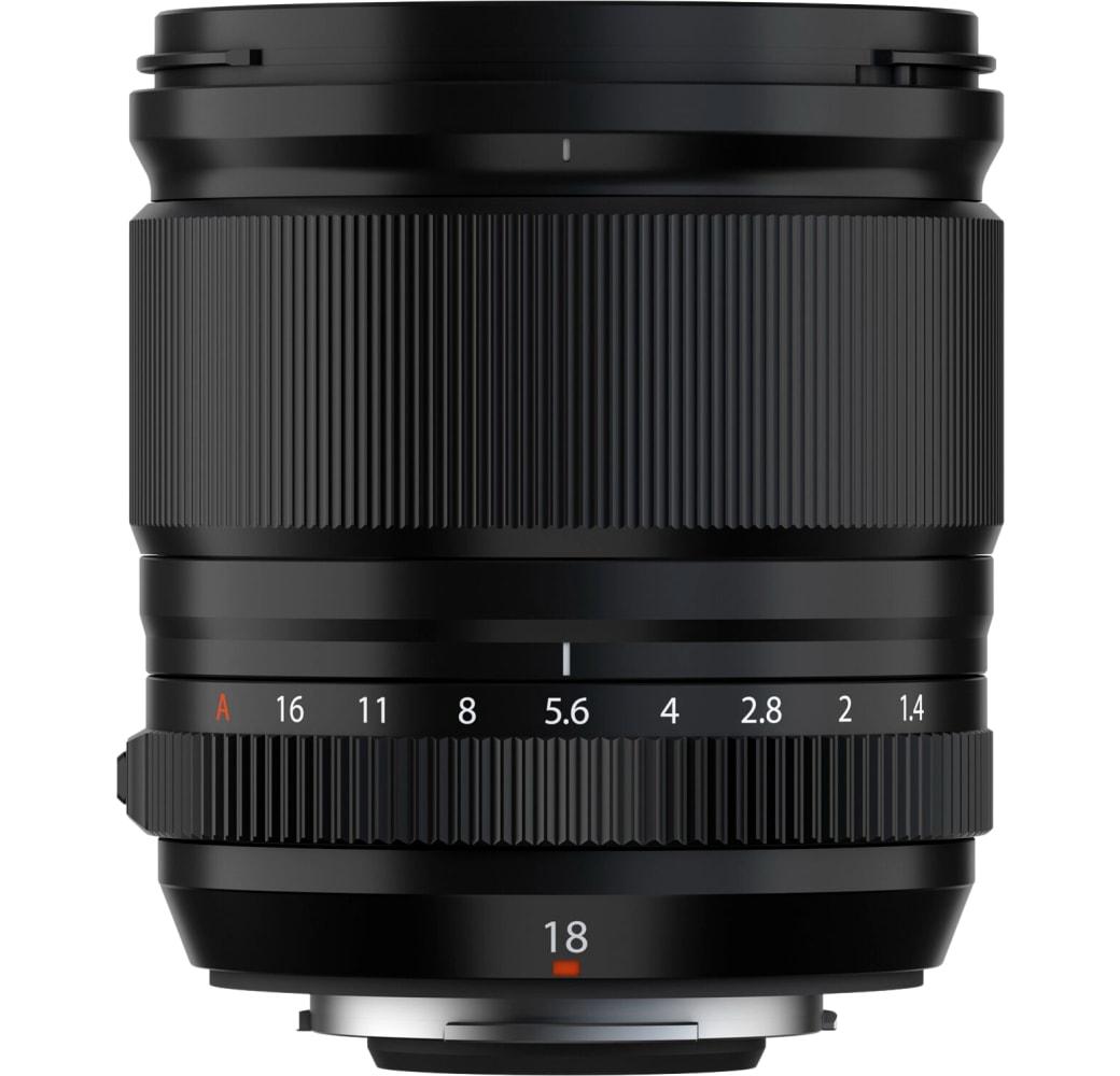 Black Fujifilm XF 18mm F/1.4 R LM WR.3