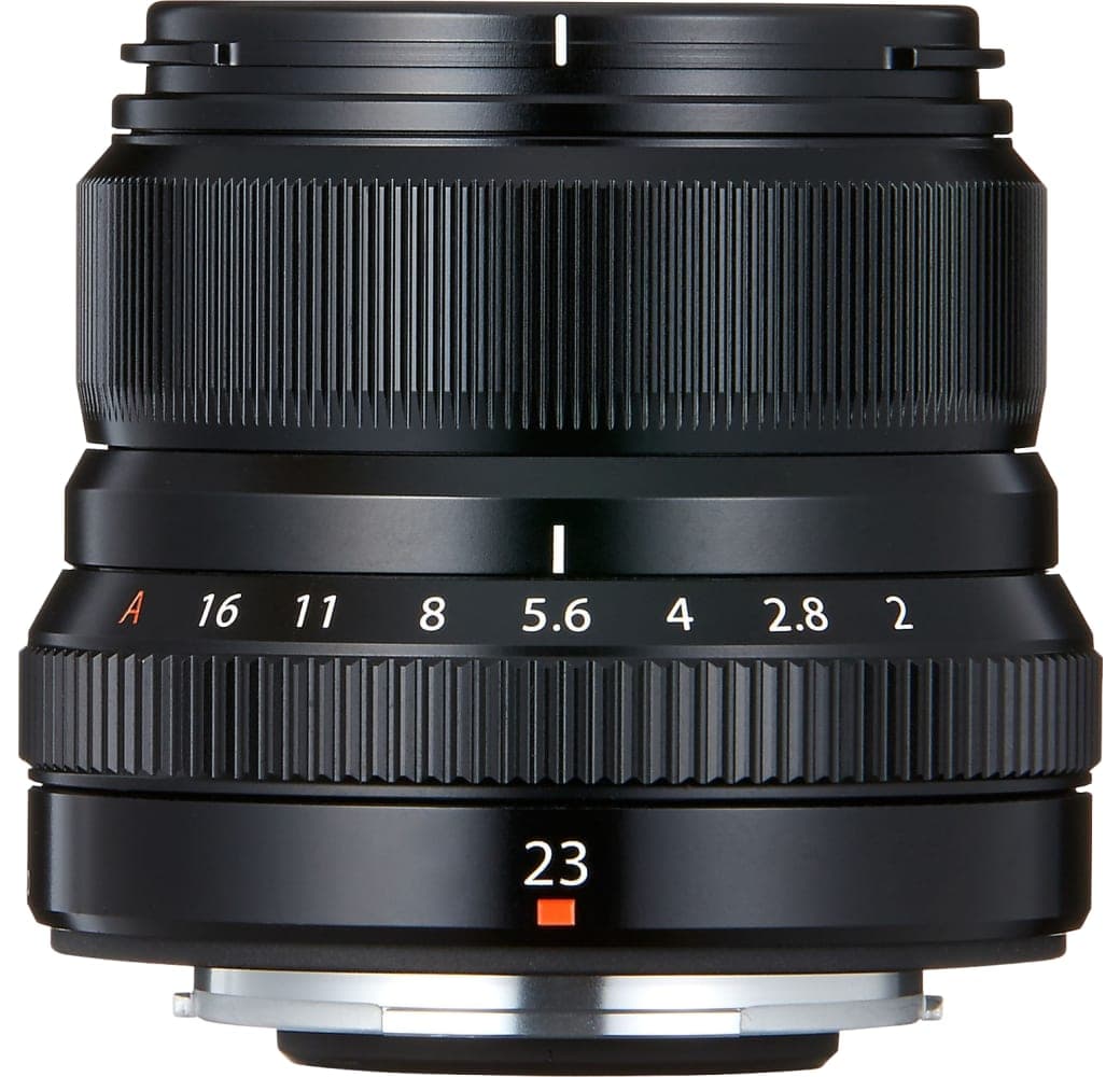 Black Fujifilm XF 23mm F/2 R WR.2