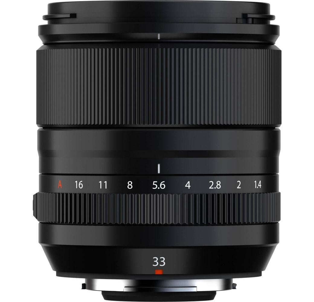 Black Fujifilm XF 33mm F/1.4 R LM WR.2