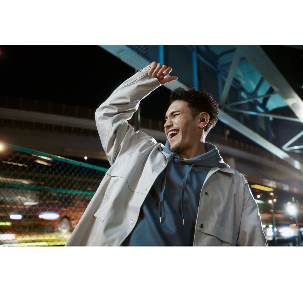 Black Sony LinkBuds S (WF-LS900N) Noise-cancelling In-ear Bluetooth Headphones.5