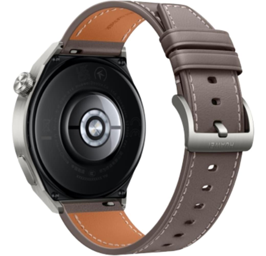 Gray Huawei Watch GT 3 Pro Smartwatch, Titanium Case, 46mm.3