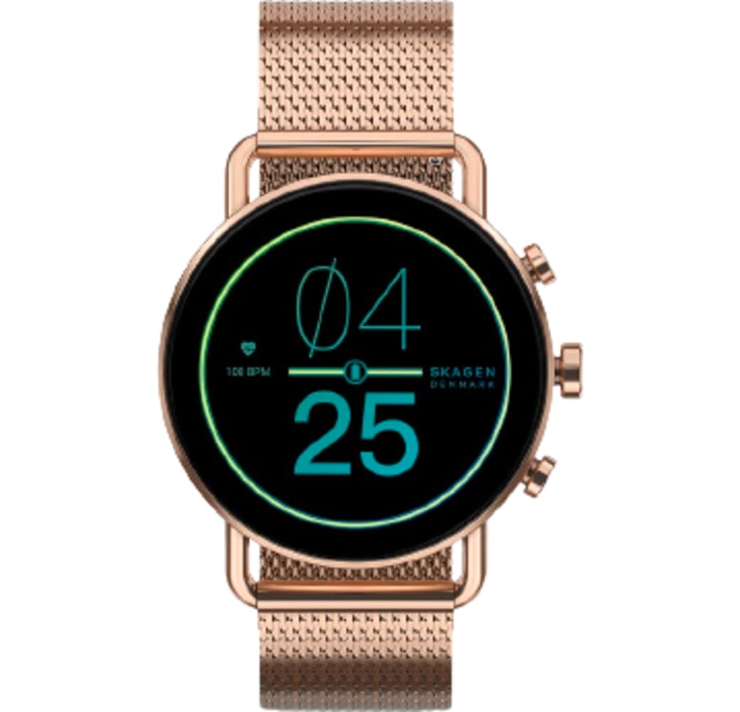 Rose Gold Skagen Falster Gen 6 Smartwatch, Stainless Steel Case, 41mm.5