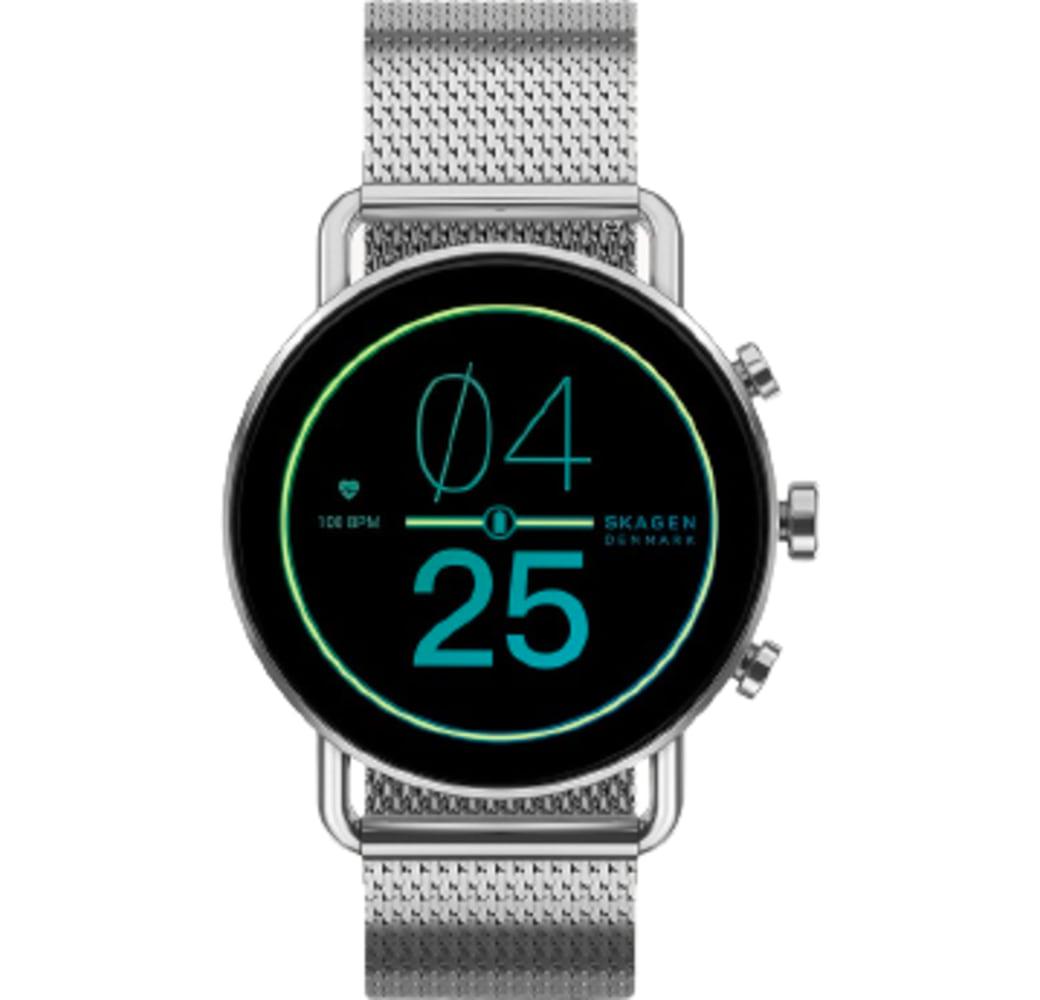 Silber Skagen Falster Gen 6 Smartwatch, Edelstahlgehäuse, 41 mm.5