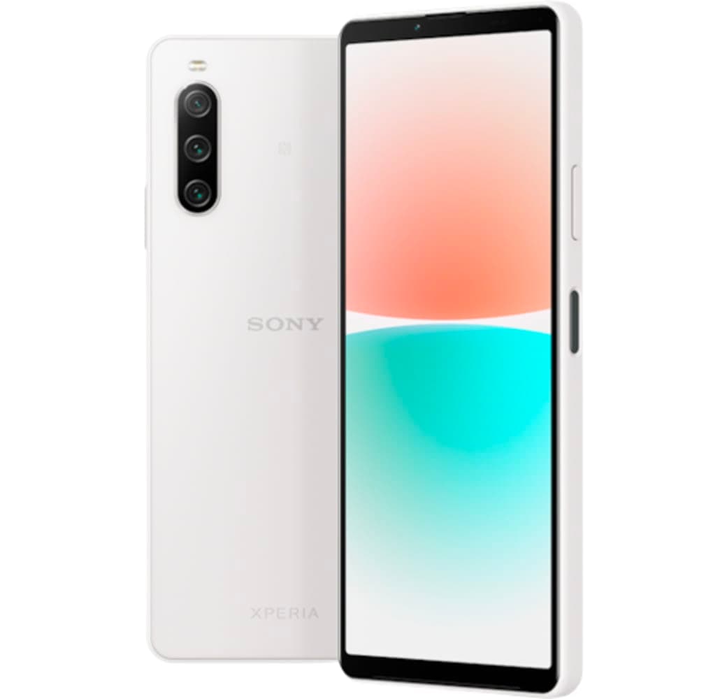 White Sony Xperia 10 IV Smartphone - 128GB - Dual Sim.1