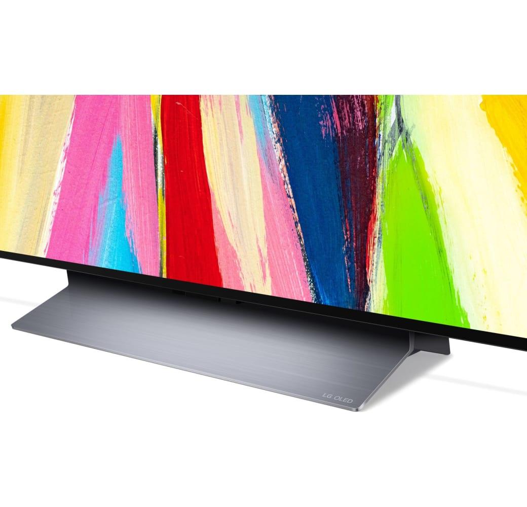 Schwarz LG TV 65" OLED65C27LA UHD 4K.5