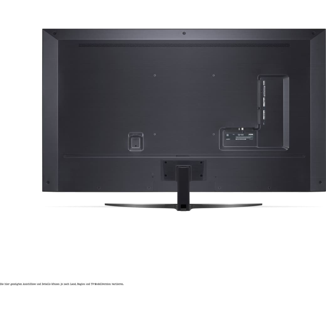 Black LG TV 65" 65NANO819QA NanoCell UHD 4K.4