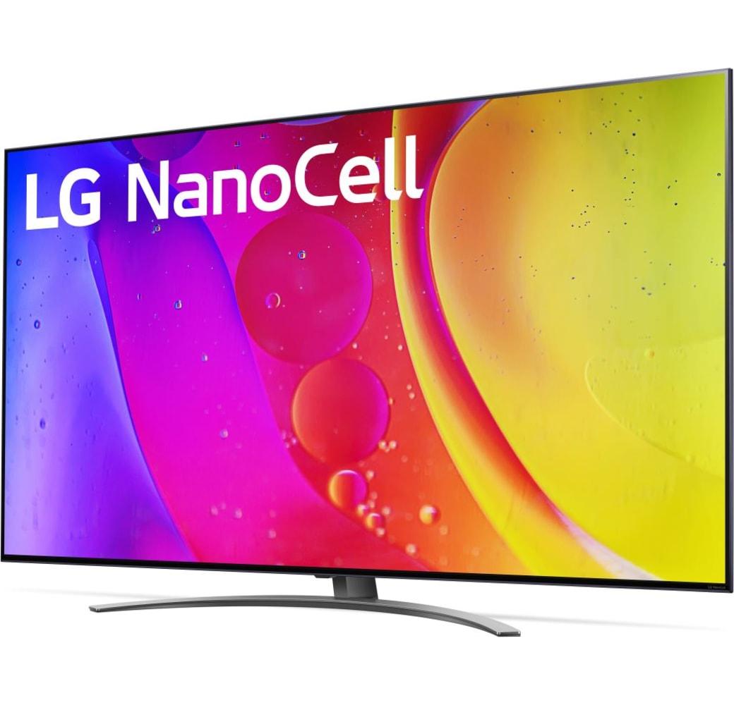 Black LG TV 75" 75NANO819QA NanoCell UHD 4K.2