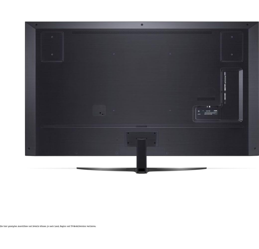 Black LG TV 75" 75NANO819QA NanoCell UHD 4K.5