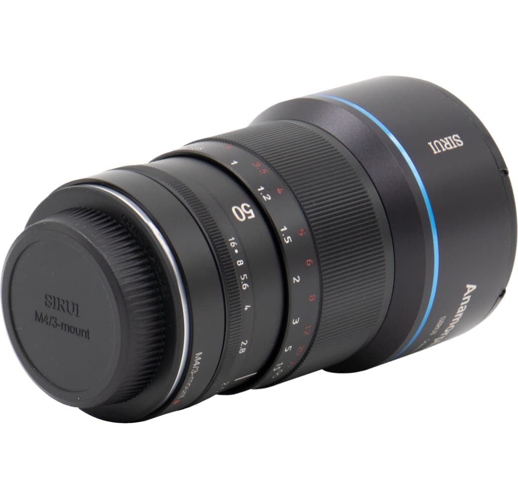Grau Sirui 50mm f/1.8 1.33X Anamorphische, Objektiv für Micro Four Thirds mount.4